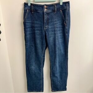 Pilcro and the Letterpress Indigo Relaxed Jeans